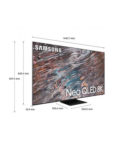 Televizor Neo QLED Samsung, 8K Smart 65QN800A, HDR, 163