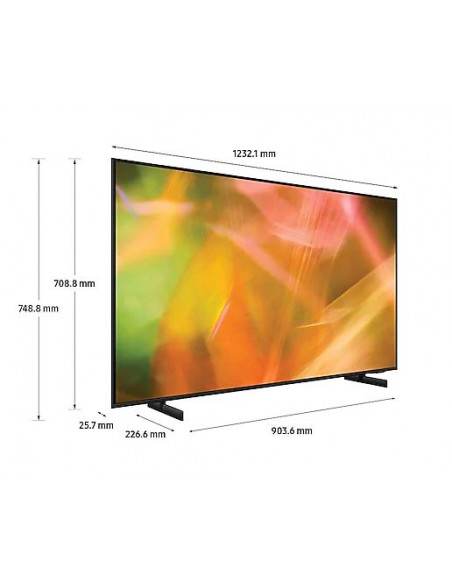 Televizor LED Crystal Ultra HD Samsung, 4K Smart 55AU8072, HDR