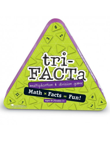 Joc de matematica tri-FACTa - Inmultiri si impartiri,LER3039