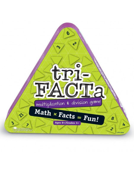 Joc de matematica tri-FACTa - Inmultiri si impartiri,LER3039