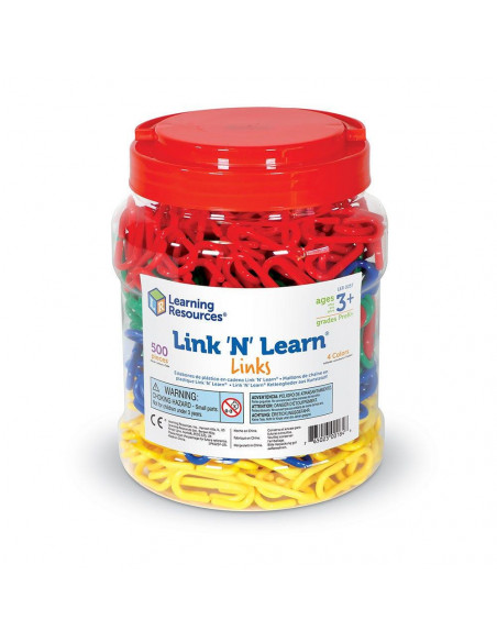 Linknlearn - verigi 4 culori set 500,LER0257