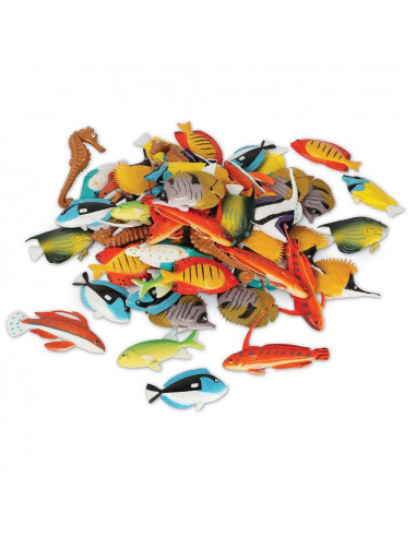 Set pentru sortat - Pestisorii jucausi (60 piese),LER0407