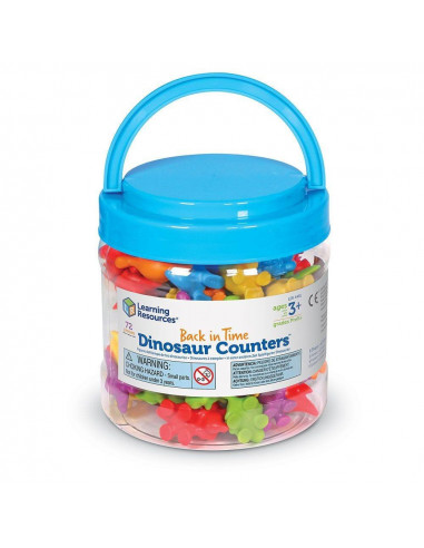 Set pentru sortat si numarat - Dinozauri jucausi (72
