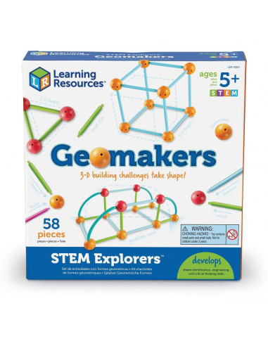 Set constructie - Forme 3D - Explorers,LER9293