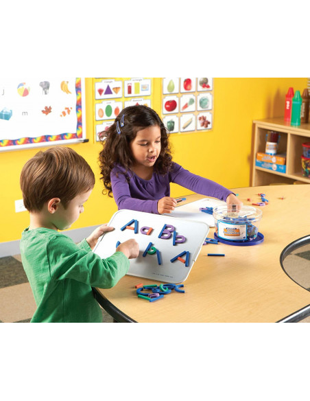 Set constructie magnetic - Litere si cifre,LER8551