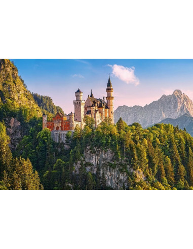 Castelul Neuschwanstein, Germania, Puzzle Castorland, 1000