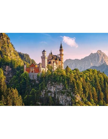 Castelul Neuschwanstein, Germania, Puzzle Castorland, 1000