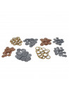 Set cu 700 monede de jucarie (lire),LSP1800-BLK