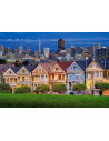Painted Ladies, San Francisco, Puzzle Castorland, 1000