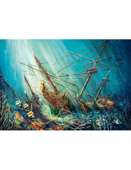 Comoara Oceanului, Puzzle Castorland, 1000 Piese,Uniq103805