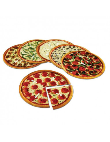 Pizza fractiilor cu magneti,LER5062