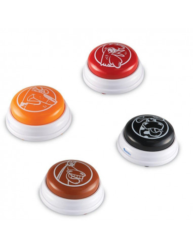 Sonerii pentru raspuns - animale - set 4 buc,LER3775