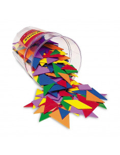Tangram in 6 culori,LER0416-6 2