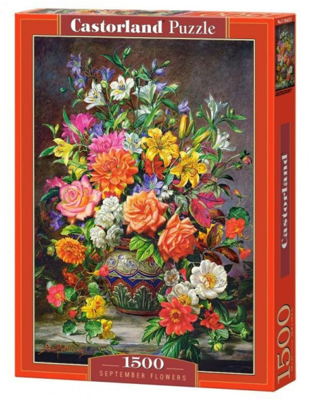 Flori De Septembrie, Puzzle Castorland, 1500 Piese,Uniq151622