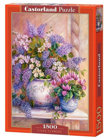 Flori Liliac, Puzzle Castorland, 1500 Piese,Uniq151653