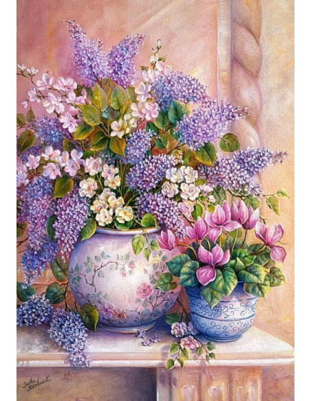 Flori Liliac, Puzzle Castorland, 1500 Piese,Uniq151653