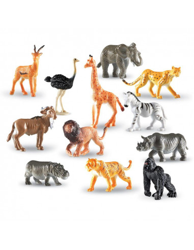 Set pentru sortat - Animalute din jungla,LER0697