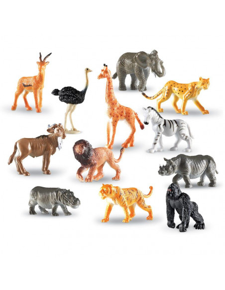 Set pentru sortat - Animalute din jungla,LER0697