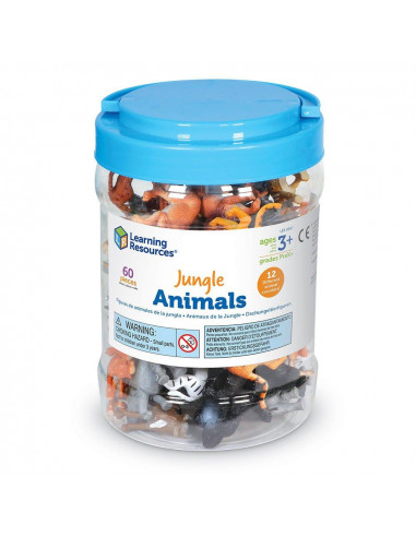Set pentru sortat - Animalute din jungla,LER0697