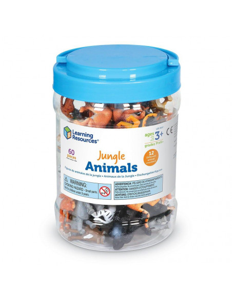 Set pentru sortat - Animalute din jungla,LER0697