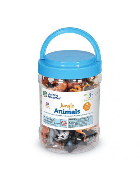 Set pentru sortat - Animalute din jungla,LER0697