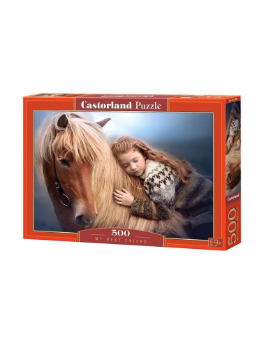 Cel Mai Bun Prieten, Puzzle Castorland, 500 Piese,Uniq52899