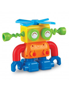 Hai sa construim - 1, 2, 3 Robotel colorat,LER2869 2
