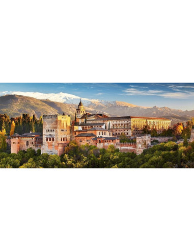 Alhambra, Puzzle Castorland Panoramic, 600 Piese,Uniq60344