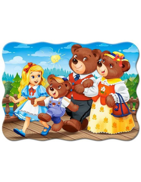 Fetita Si Ursuletii, Puzzle Castorland, 30 Piese,Uniq3716