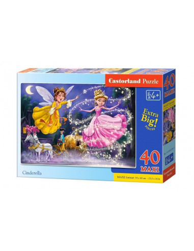 Cenusareasa, Puzzle Castorland Maxi Model 3, 40 Piese,Uniq40278