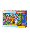 Hansel Si Gretel, Puzzle Castorland Maxi, 40 Piese,Uniq40285