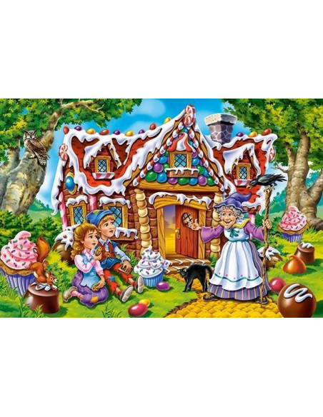 Hansel Si Gretel, Puzzle Castorland Maxi, 40 Piese,Uniq40285