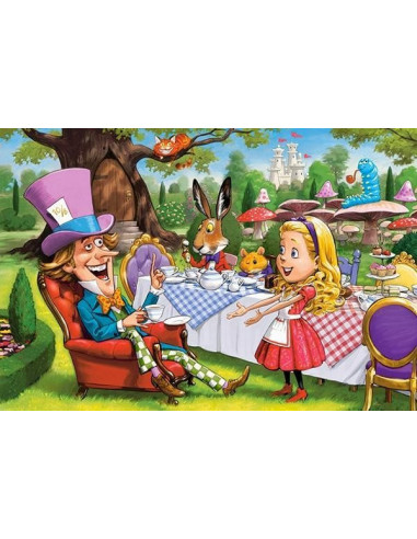 Alice In Tara Minunilor, Puzzle Castorland Maxi, 40