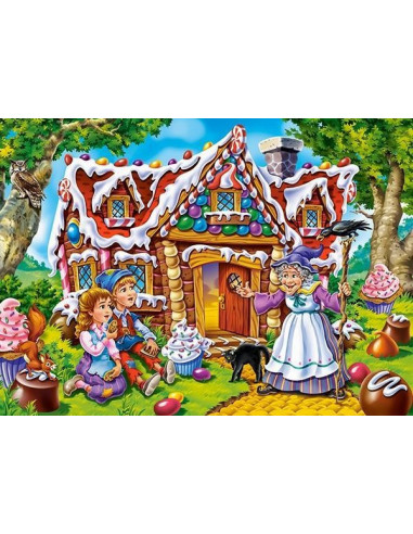 Hansel Si Gretel, Puzzle Castorland, 60 Piese,Uniq66094