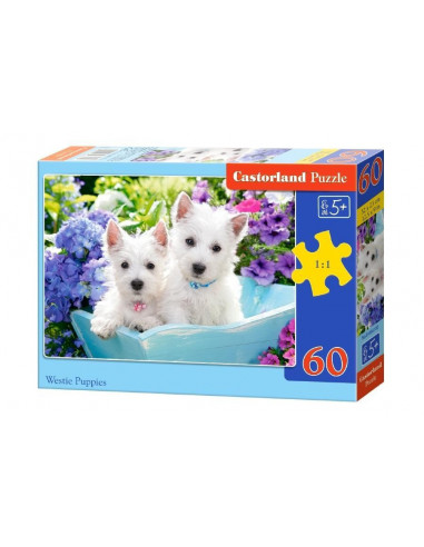 Catelusi, Puzzle Castorland, 60 Piese,Uniq66100