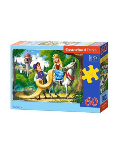 Rapunzel, Puzzle Castorland, 60 Piese,Uniq66124