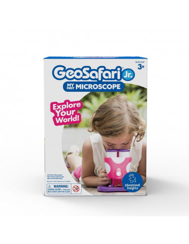 GeoSafari - Primul meu microscop (roz),EI-5112-P