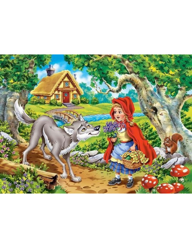 Scufita Rosie, Puzzle Castorland, 70 Piese,Uniq70015