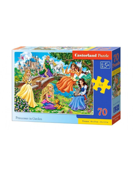 Printese In Gradina, Puzzle Castorland, 70 Piese,Uniq70022