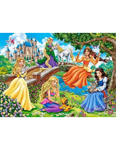 Printese In Gradina, Puzzle Castorland, 70 Piese,Uniq70022