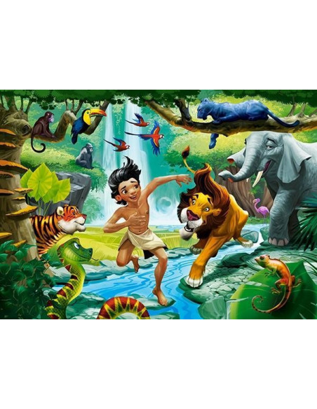 Cartea Junglei, Puzzle Castorland, 100 Piese,Uniq111022