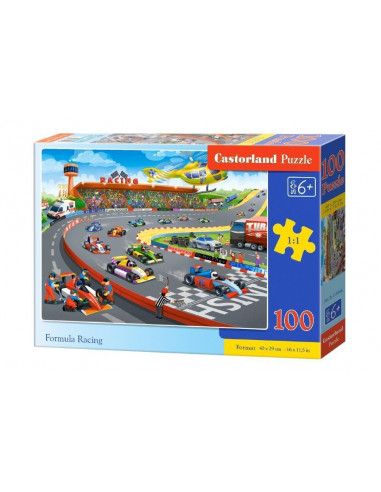 Formula 1, Puzzle Castorland, 100 Piese,Uniq111046