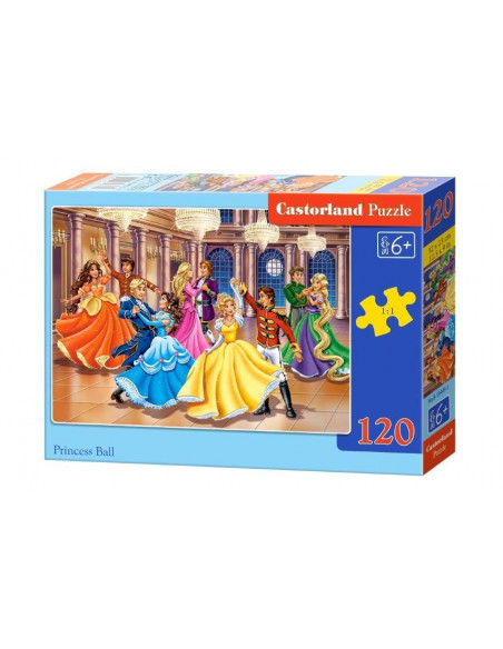 Balul Printeselor, Puzzle Castorland, 120 Piese,Uniq13449