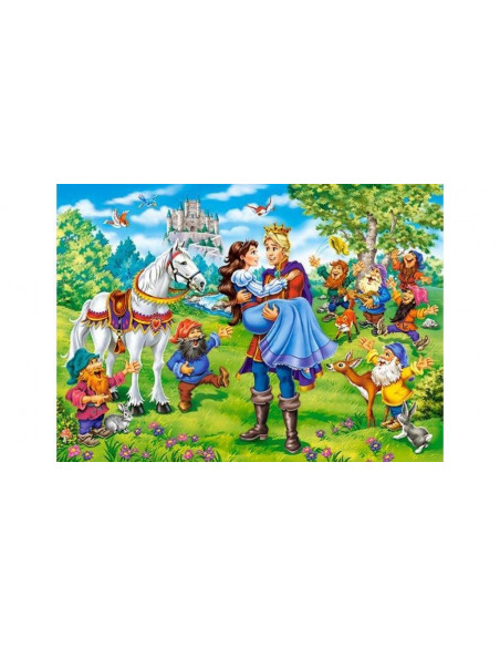 Alba Ca Zapada - Final Fericit, Puzzle Castorland, 120