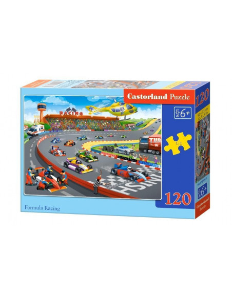 Formula 1, Puzzle Castorland, 120 Piese,Uniq13470