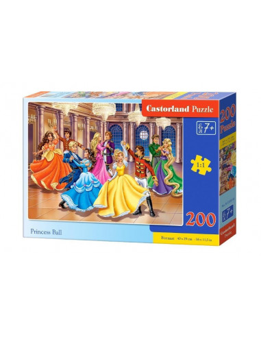 Balul Printeselor, Puzzle Castorland, 200 Piese,Uniq222018