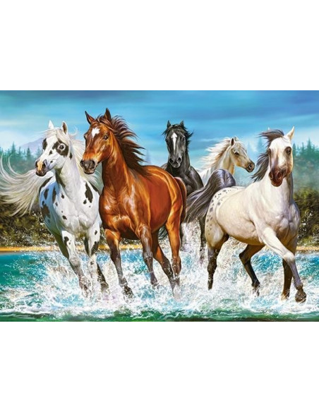Cai, Puzzle Castorland, 200 Piese,Uniq222056