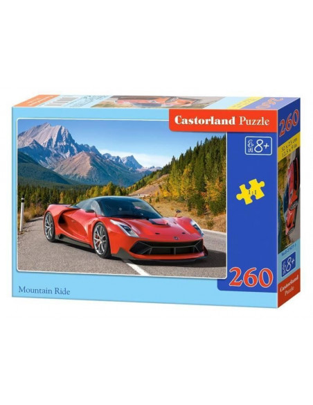 Masina La Munte, Puzzle Castorland, 260 Piese,Uniq27477