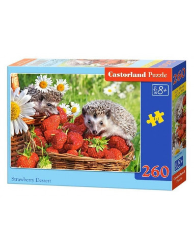 Arici Si Capsuni, Puzzle Castorland, 260 Piese,Uniq27484