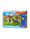 Cursa De Cai A Printeselor, Puzzle Castorland, 260